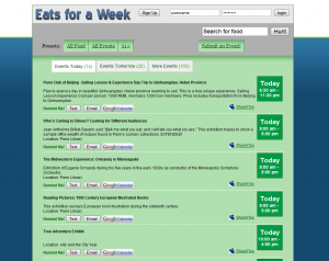 Eats for a Week